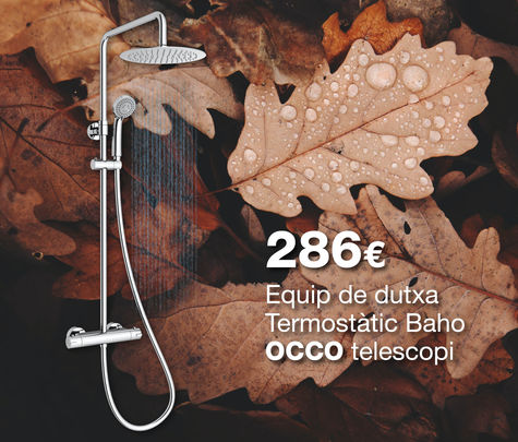 Equip de dutxa termostàtica Baho OCCO